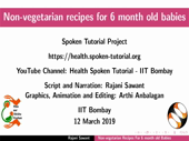 Non-vegetarian recipes for 6 month old babies - thumb