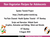 Non-vegetarian recipes for adolescents - thumb