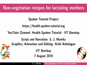 Non-vegetarian recipes for lactating mothers - thumb