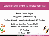 Personal Hygiene needed for handling baby food - thumb