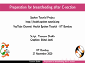Preparation for breastfeeding after C-section - thumb