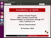 Installation of QGIS - thumb