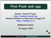 First Flask Web App - thumb