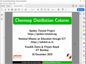 Chemsep Distillation Column