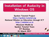 Installation of Audacity in Windows OS - thumb