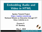 Embedding Audio and Video - thumb